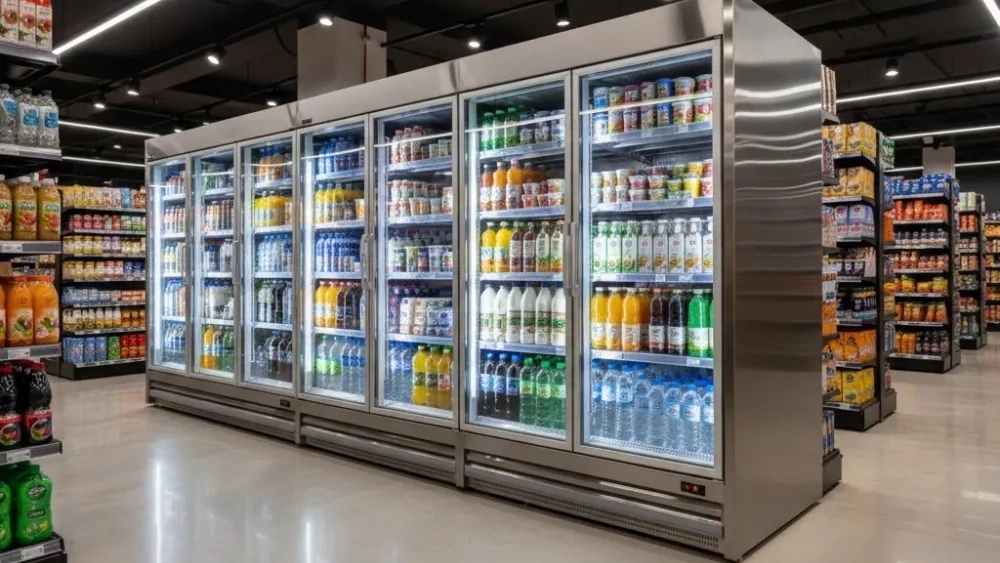 6 meter standing refrigerator for supermarket in Tehran 6 meter standing refrigerator for supermarket in Tehran